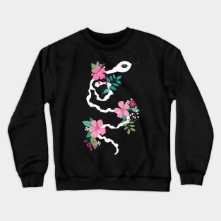 Dalmatian Snake Crewneck Sweatshirt